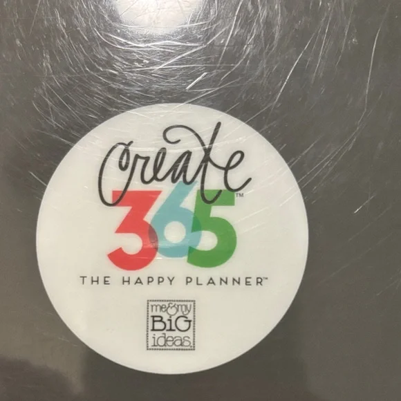 NWOT-The Happy Planner Create 365 Gray Cover - Picture 12 of 12